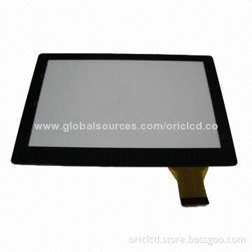 7-inch capacitive touch panel, I2c interface, silk printing for logo and boards